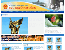 Tablet Screenshot of nguoicocong.gov.vn